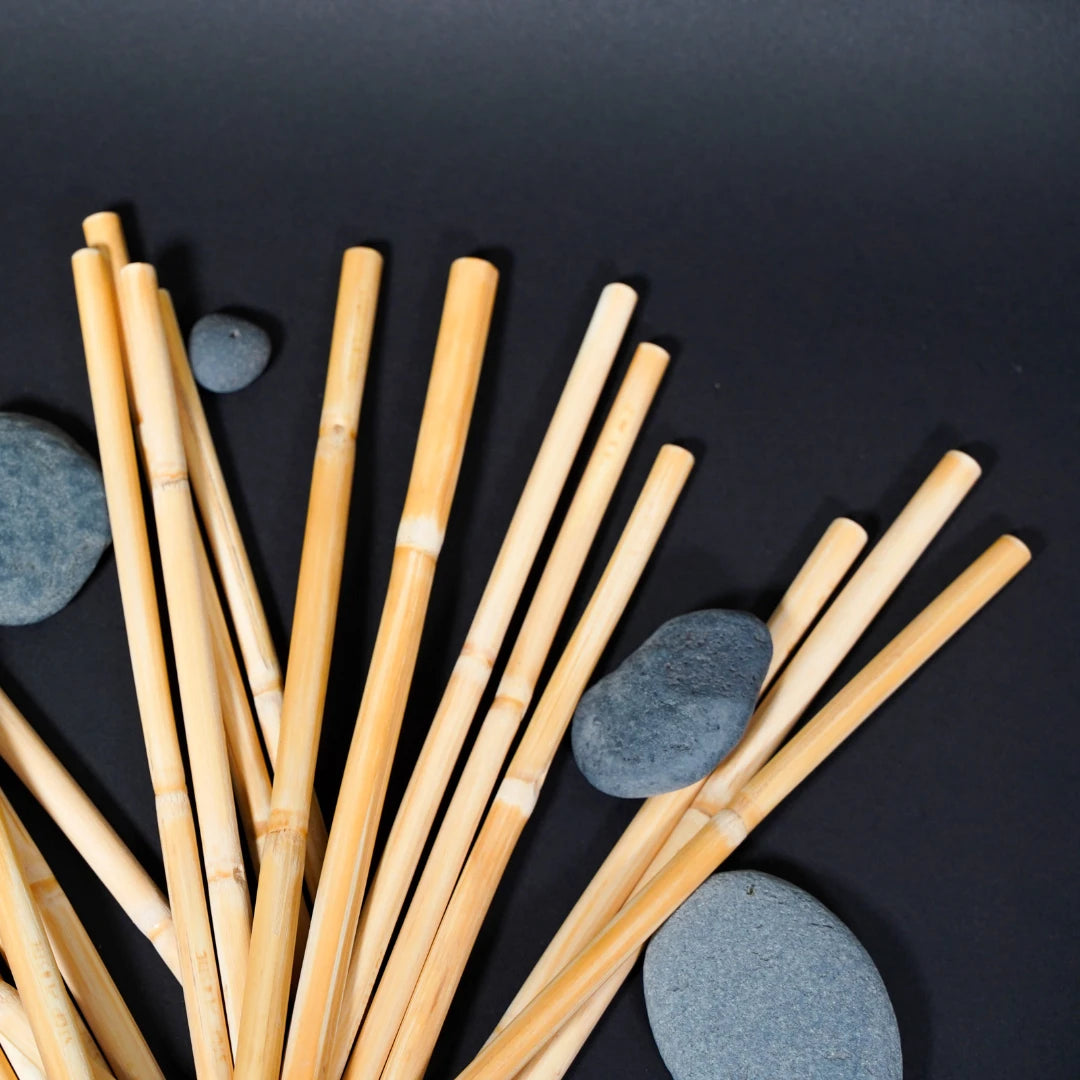 Pailles Bambou ( Boîte de 40 pailles )